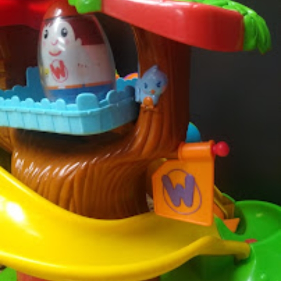 Vintage weebles treehouse playset 5 weebles Topzy tumblers - Picture 7 of 8